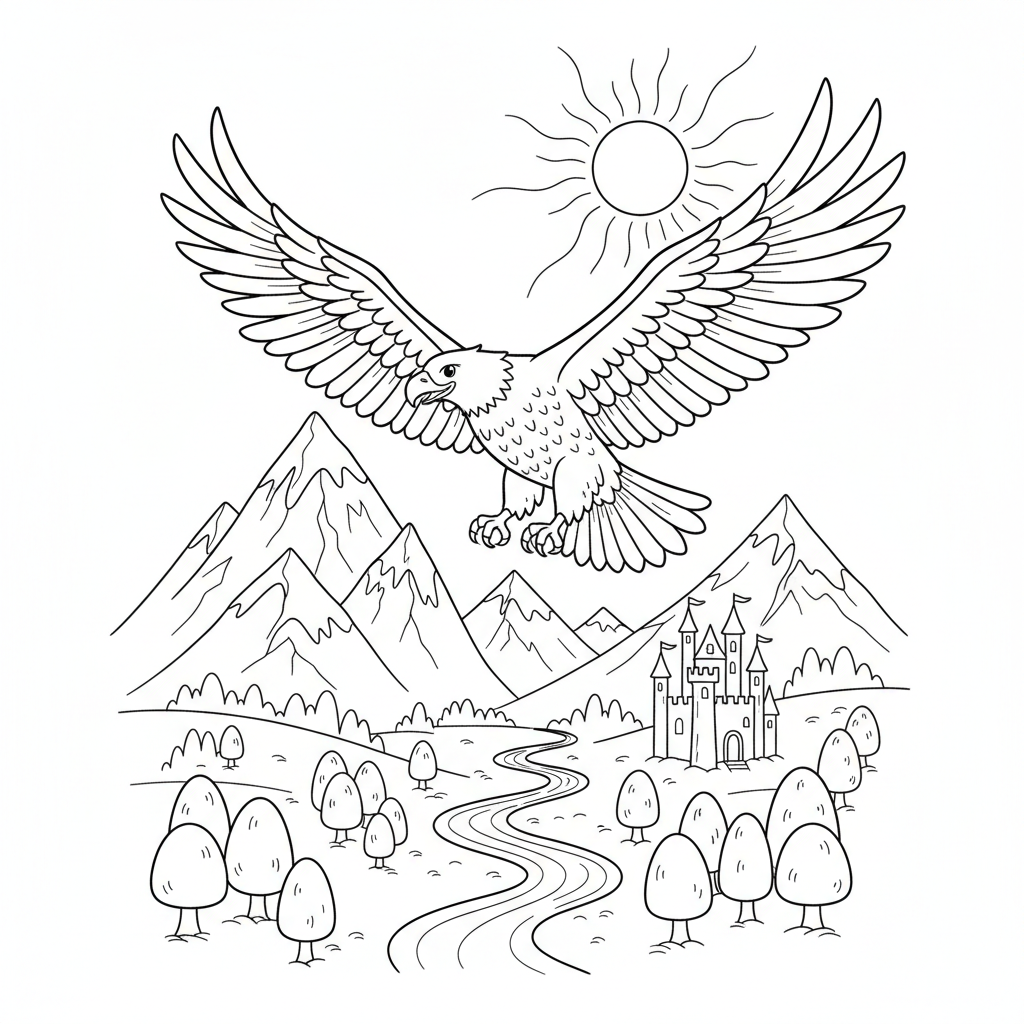 Majestätischer Steinadler