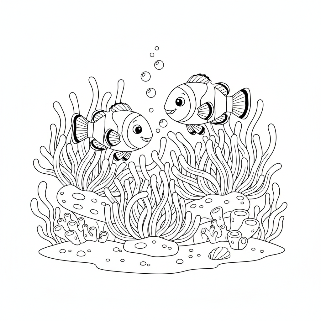 Clownfish in Sea Anemone
