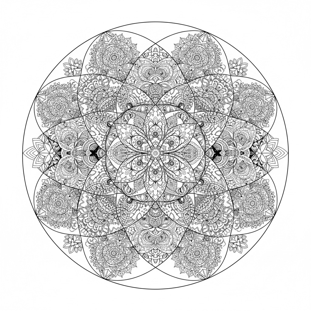 Sacred Flower of Life Geometry