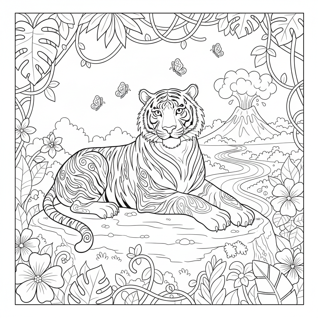 Majestic Royal Bengal Tiger